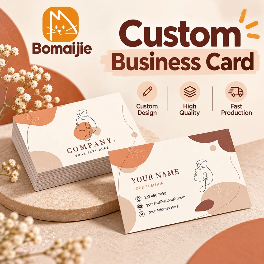 Custom Business Card Double Sides Printing Custom Design Business Cards Wholesale High Quality Custom Professional Custom