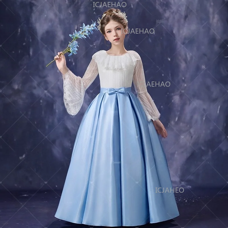 

Girls Formal Dress For Catwalk Piano Performance Violin Cello Costune Party Dresses)Recital Host & Birthday Party Gown Children