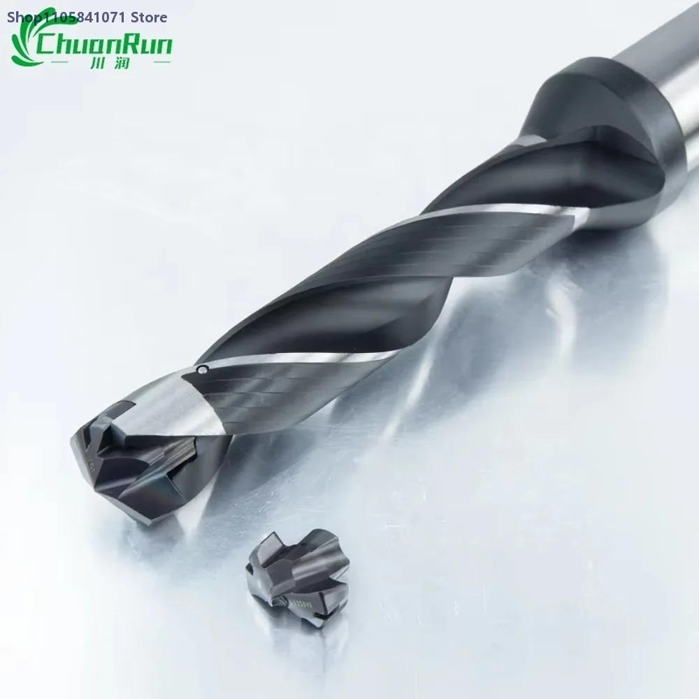 Indexable U Drill Bit 8cm to 38mm 3D 5D 8D 12D Deep Hole Drilling Carbide Insert CNC Metalworking Tool Custom Manufacturer