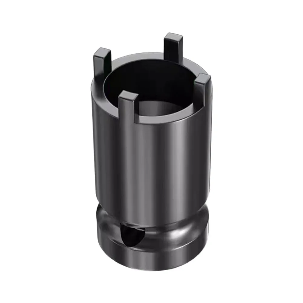 Angle Grinder Socket Accessory for 100mm Machines and 1/2 in 12mm Square Head Wrenches 4 Claw Removal Spanner Tool