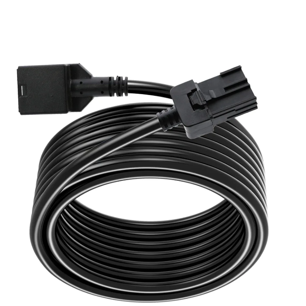 4K Car High-Definition 1.4V Black Molded HDMI Cable with 19P, HDMI E Type Male to HDMI E Type Female Connector