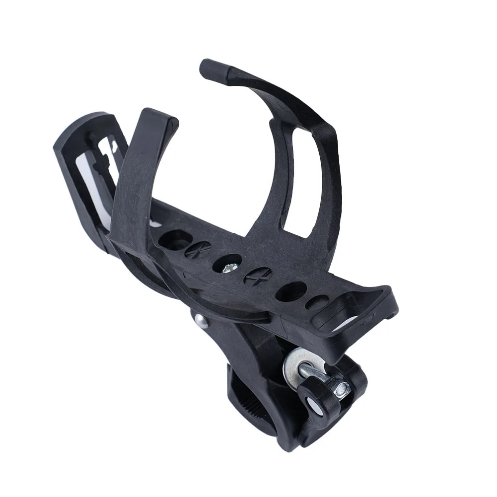 

100% Brand New Bike Beverage Holder Bike Black Bracket Drink Bottle For Mic Stand Front Pipe Holder Lightweight