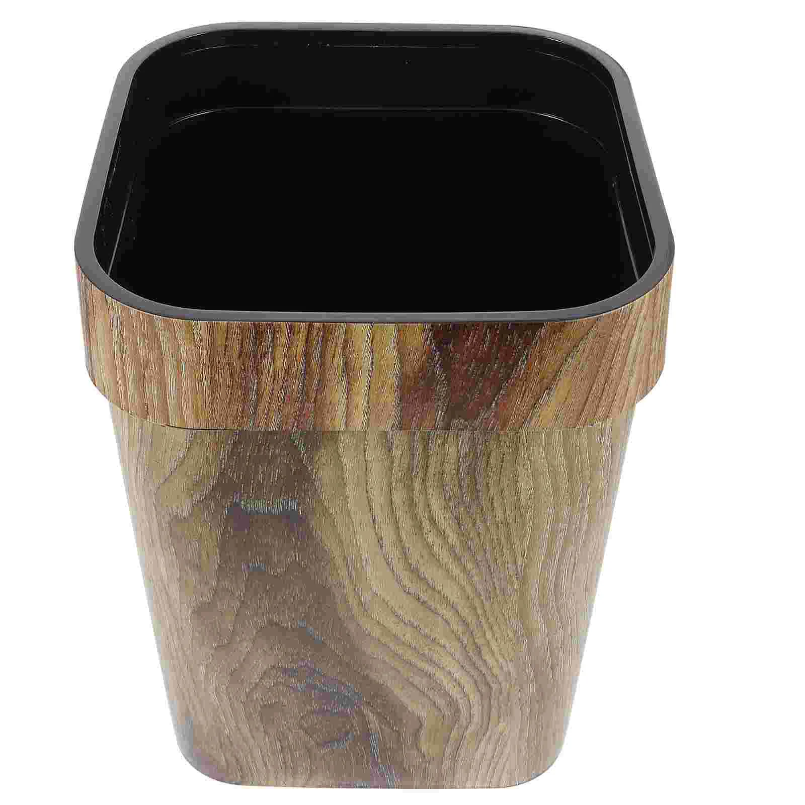 

Retro Trash Can Bedroom Bin Creative Indoor Desk Unique Garbage Pp Environmental Protection Material Rubbish Plastic