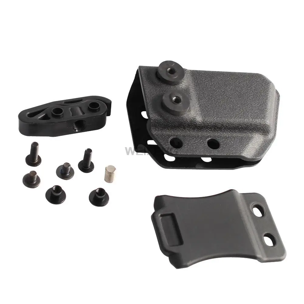 9mm/.40 Double Stack Magazine Case Right Left Magazine Pouch IWB/OWB for GL CZ S&W H&K SIG P365 PX4 P226 Hunting Gear