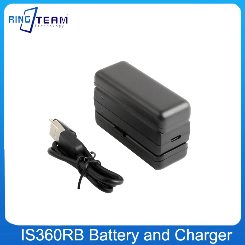 IS360RB Battery + Dual USB Charger For insta360 ONE R Twin/1-INCH/360 MOD Edition 1200mAh Battery 360 R Camera Accessories