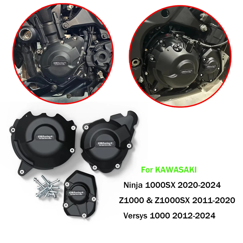 

Motorcycle engine insulation and anti drop protection cover for Kawasaki Z1000 Z1000SX 2011-2024