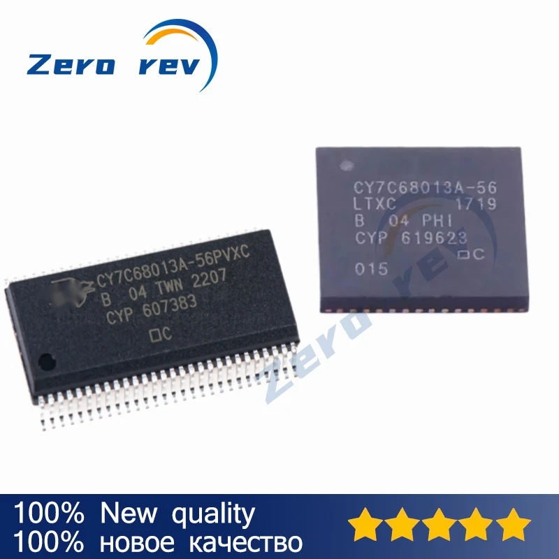 

1Pcs 100% New CY7C68013A-56PVXC CY7C68013A SSOP-56 CY7C68013A-56LTXC CY7C68013A-56 QFN-56 Original Chips Ic