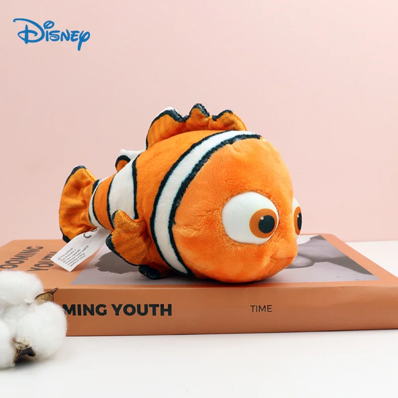 

Милые плюшевые игрушки Disney Finding Nemo, кавайная кукла-рыба, мягкий фильм, аниме, мягкие игрушки, мультяшная рыба-клоун, рыба, рождественский подарок для мальчиков