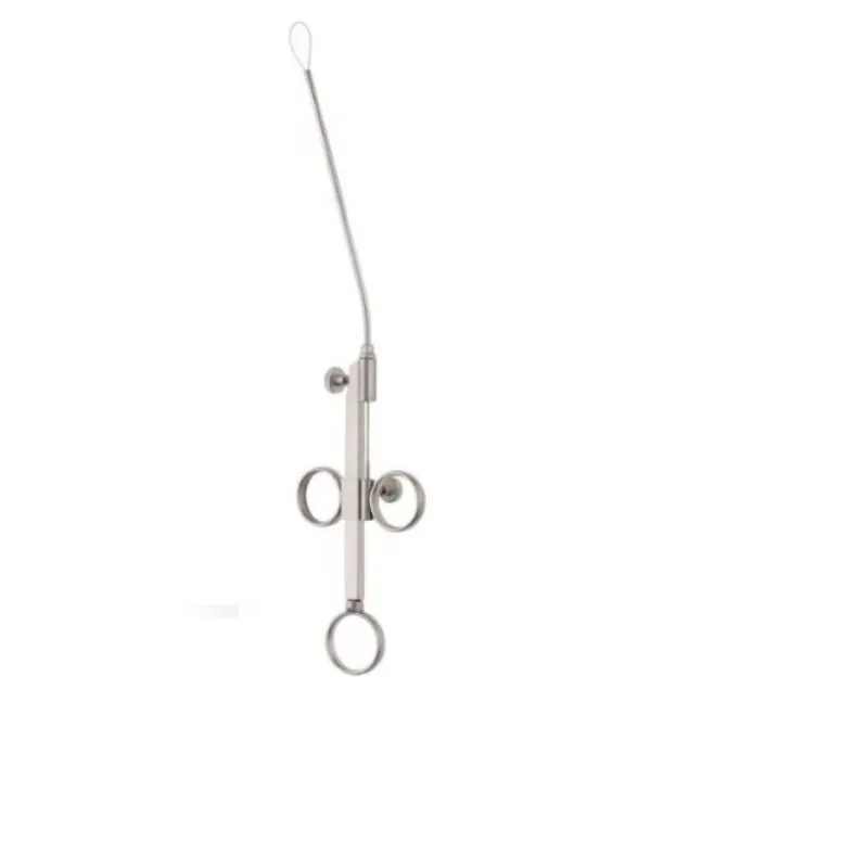 Pinza Nasal KRAUSE de 10'' para Polipos, Instrumento Quirúrgico Médico ORL