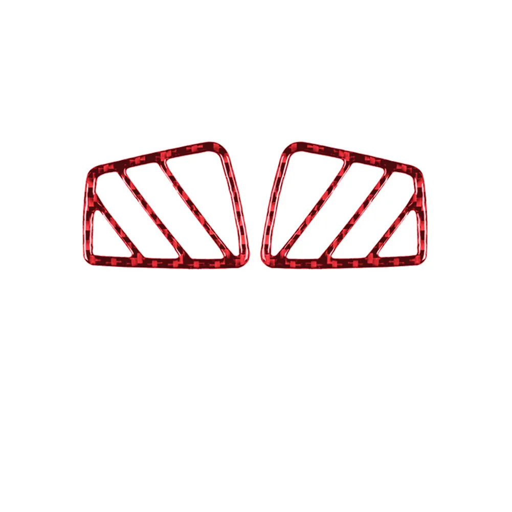 Carbon Fiber Dashboard Side Vent Stickers For Ford Explorer 2011 2012 2013 2014 Car Interior Decorative Accessories view 2