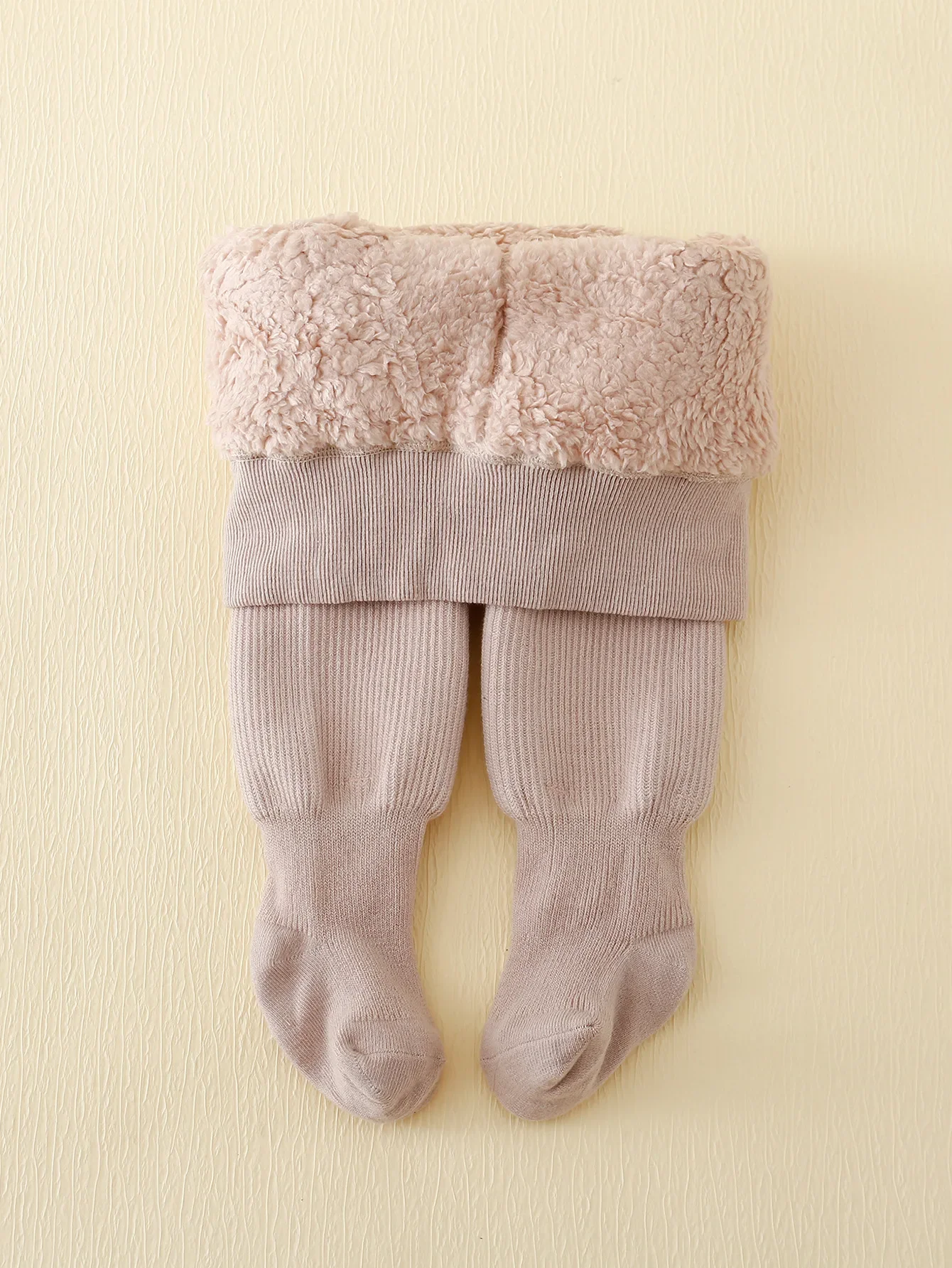 Winterleggings für Kleinkinder, Mädchen, mit Polarfleece-Futter, Streifenmuster, extra dick und warm, Baumwollstrumpfhose, wärmende Strumpfhose für Kleinkinder und Kinder. – Detail 6