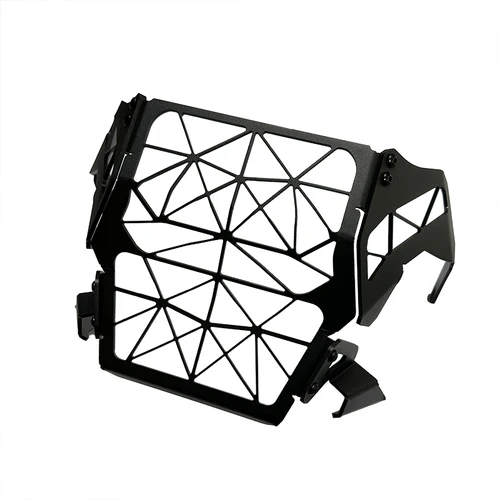 Imagen 2 del producto Cubierta de protección de luz delantera de faro delantero de motocicleta 450MT para CFMOTO CF MOTO 450 MT 2024 2025 2026 Protector de rejilla de faro