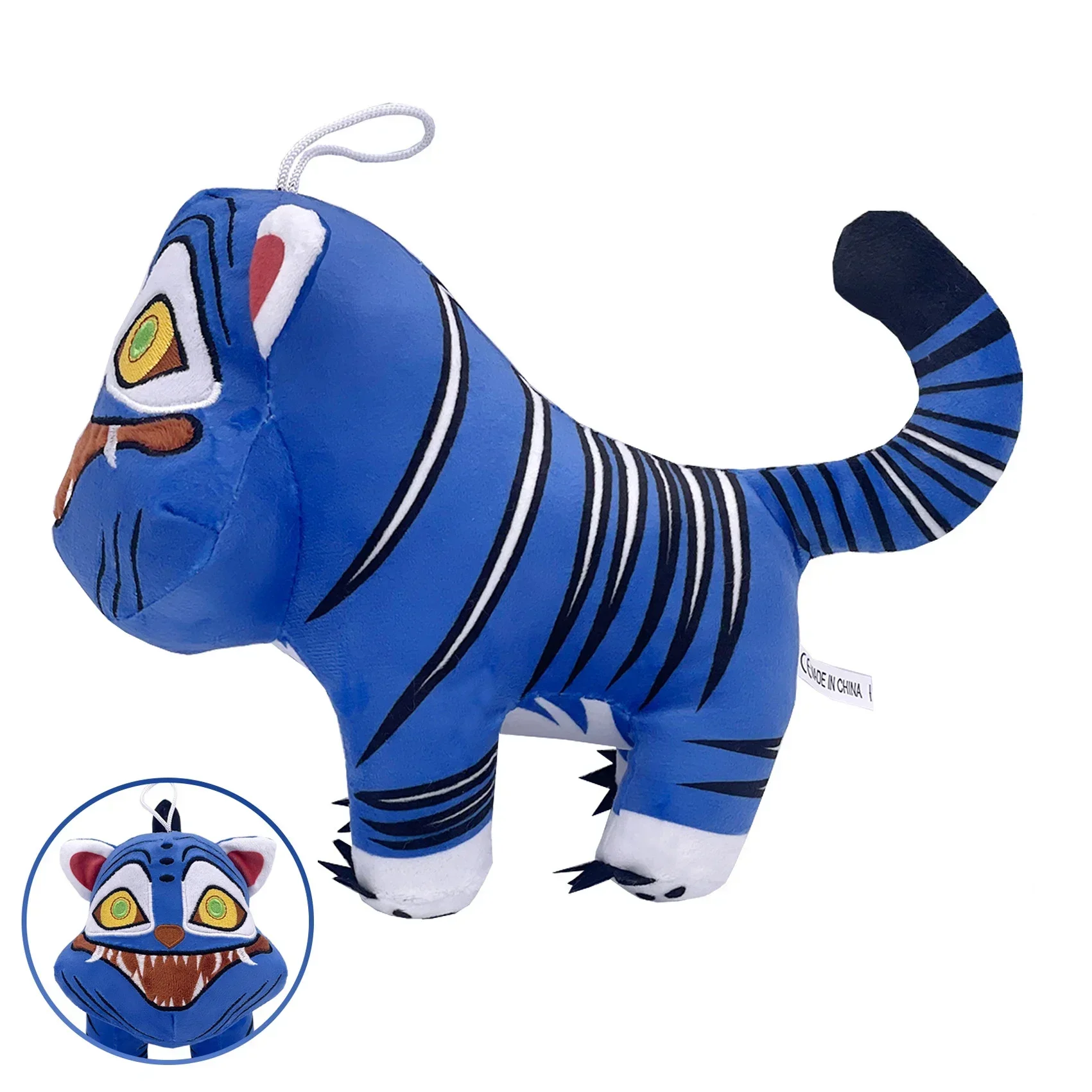 ~~  Anime Kpop Demons Hunters Plush Cute Purple Tiger Black Hat Magpie With 3 Eyes Monster Hunt Girl Group Doll For Fans Gifts