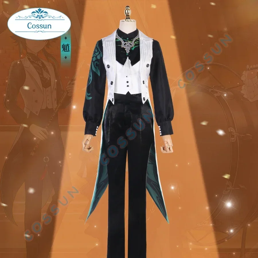 

COSSUN Game Genshin Impact Symphony Concert 2023, Xiao, карнавальный костюм, наряды на Хэллоуин, официальный наряд для мужчин