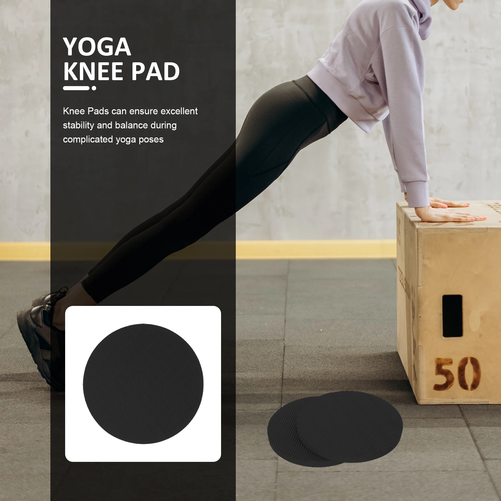 

Yoga Knee Pad Anti-skid Mat Kneeler Cushion Long-lasting Durable Comfortable Gardening Housework Exercise Yoga Pad