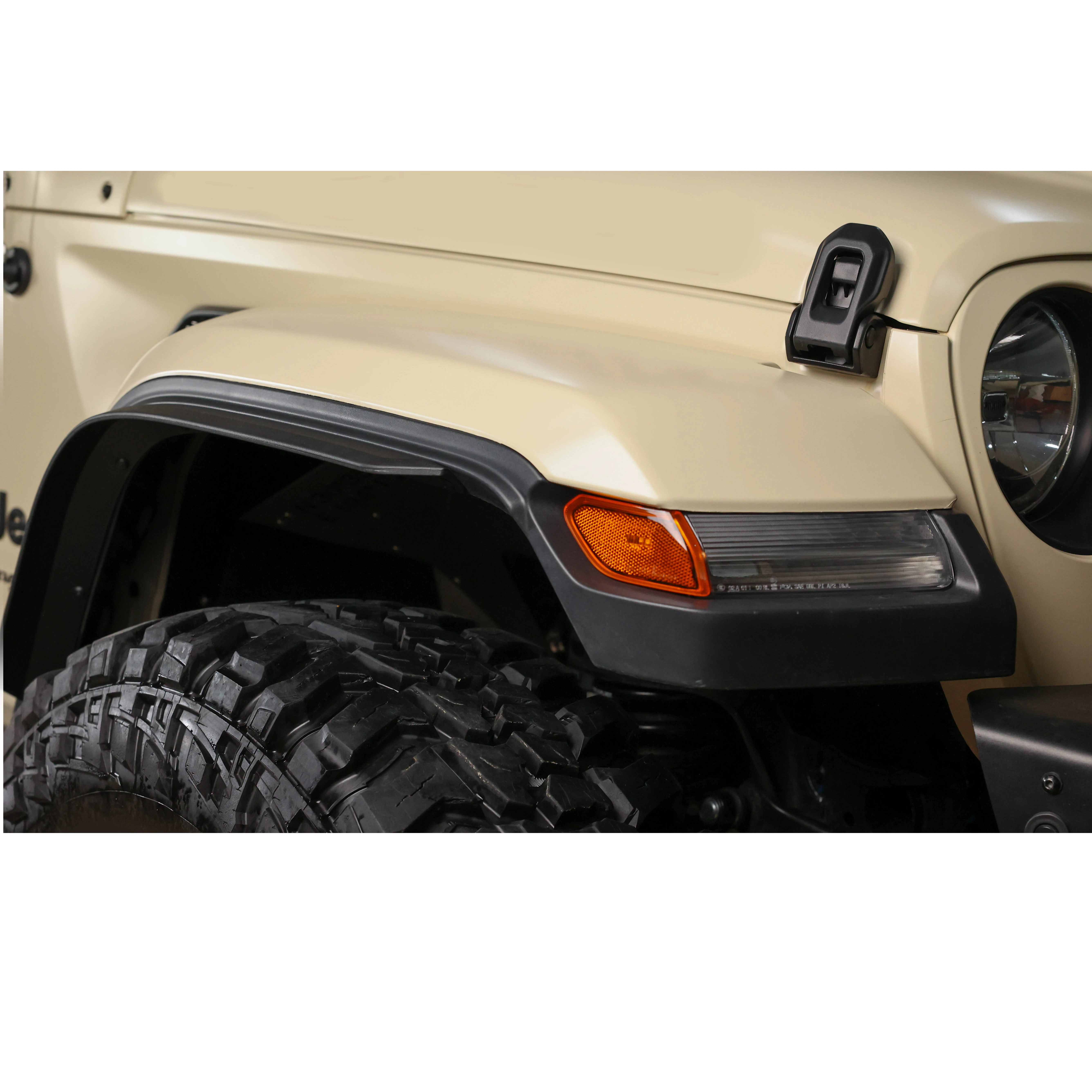 

Original Low Fender Flares Extensions Trim With Rivet For Jeep Gladiator JT Pickup Accessories Maiker Manufacturer