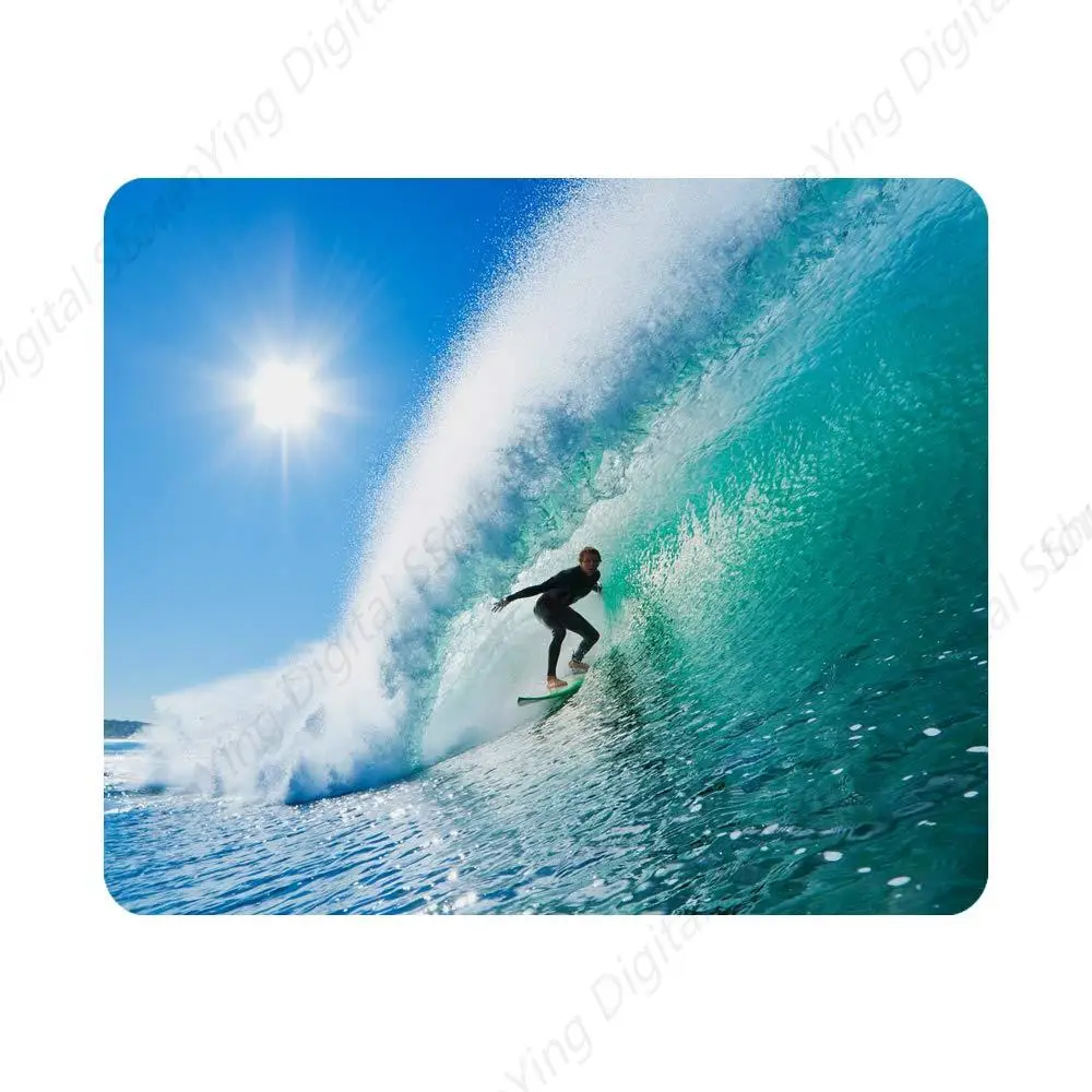 

Surfboard Anti Slip Rubber Mouse Pad Suitable For Computers Laptops Offices And Home Gaming Mouse Pads 18*22cm