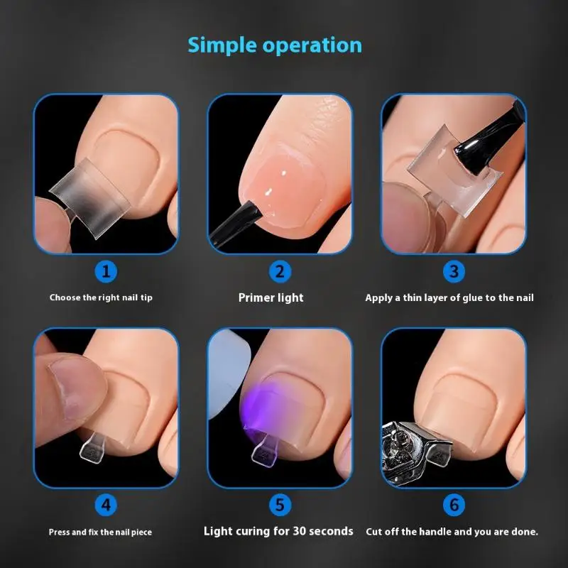 120 قطعة/صندوق وهمية تو مسمار نصائح متجمد نصف غطاء ل باديكير مربع اضغط على أظافر النساء صالونات الأظافر Manicure بها بنفسك مانيكير