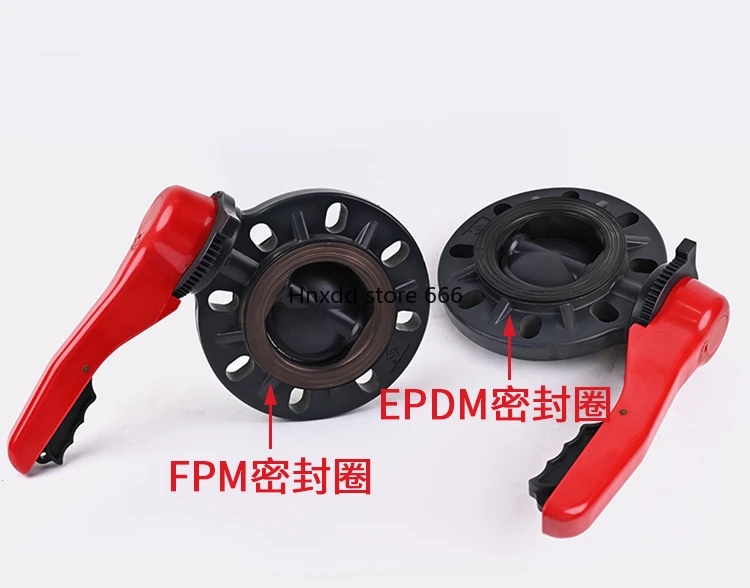 Manual valve PP pipe quick loading sealing ring switch