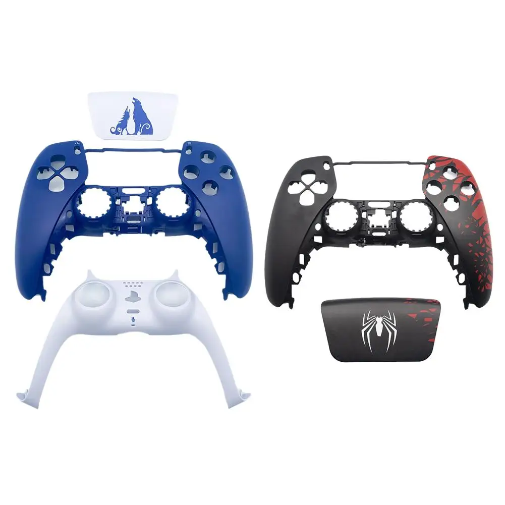 Spider/God Of War Game Controller For PS5 Protective Shell With Touchpad Shell Anti-scratch For PS5 Controller Replacement Shell