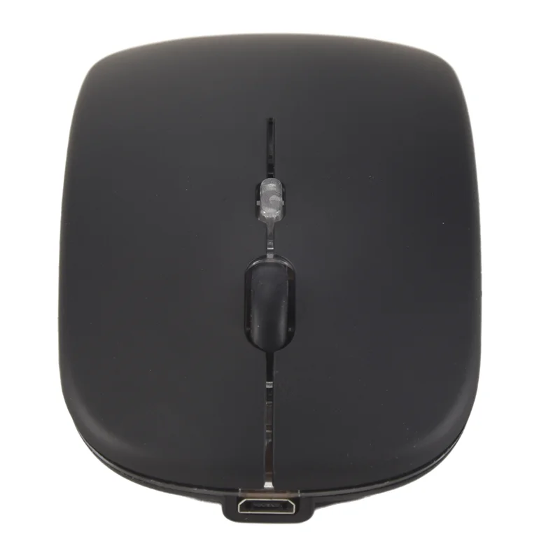 

ABMR-Беспроводная мышь Bluetooth 5.1 Перезаряжаемая светодиодная бесшумная мышь USB Оптическая эргономичная игровая мышь 2,4G Беспроводная подсветка