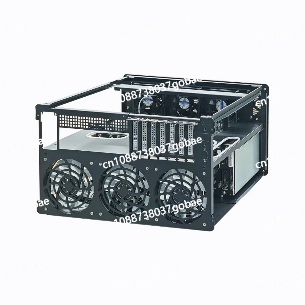 12 Bay Hot Swap Server Chassis, Support ATX Motherboard NAS Storage Case for Network Data Industrial PC Control - view 3
