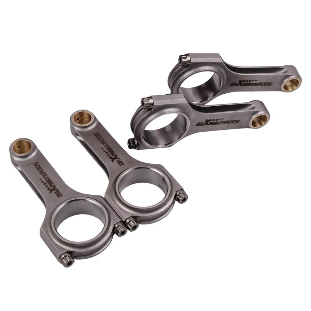 Set of 4 Pieces Connecting Rods for Ford XFlow Lotus twin cam Cosworth BDA / BDG