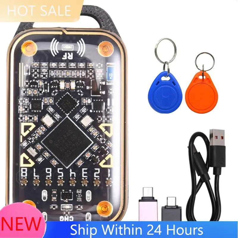 

~【IN Stock】Chameleon Ultra Smart Card Emulator+ T5577/CUID Keychain RFID Reader Upgrade 125K 13.56M NFC Chip Duplicator