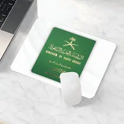 Saudi Arabia passport Mouse Pad Game mause pads Laptops Small Wrist Protector Supplies Desk Accessories Luxury Notebook Accessor