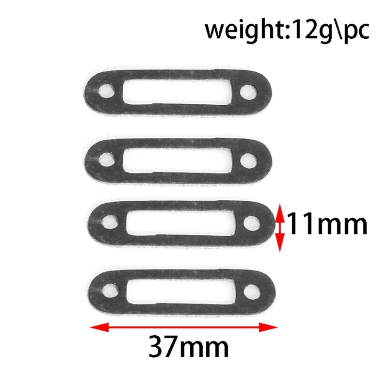 5 pezzi 6591 guarnizione marmitta per Kyosho-FW06 1/10 RC auto parti di aggiornamento accessori di ricambio