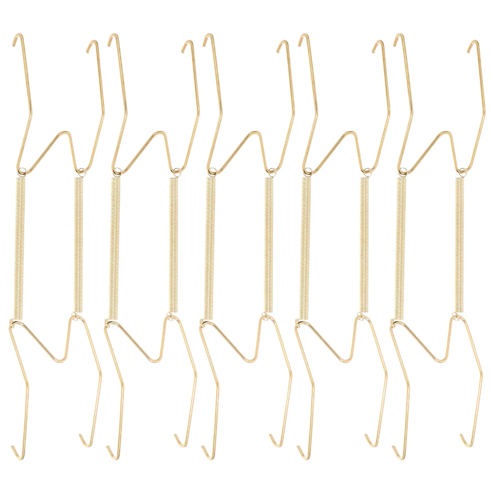 

6pcs W Decorative Plate Hooks Steel Wall Hangers for Plates Photos Strong Small Plate Hanger Capacity