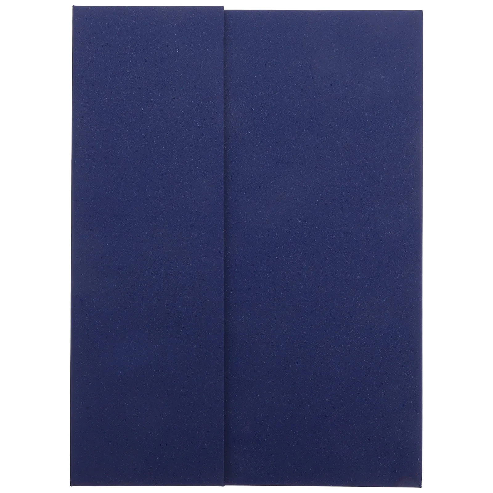 

A4 Size Tri-Fold Diploma Cover Blank Certificate Folder Elegant Design for Graduation Ceremony Award Presentation Document