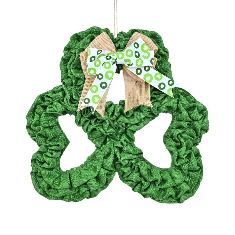 

Decorative Irish Wreath for Enhancing Holiday Decoration in Any Space Use 15UB