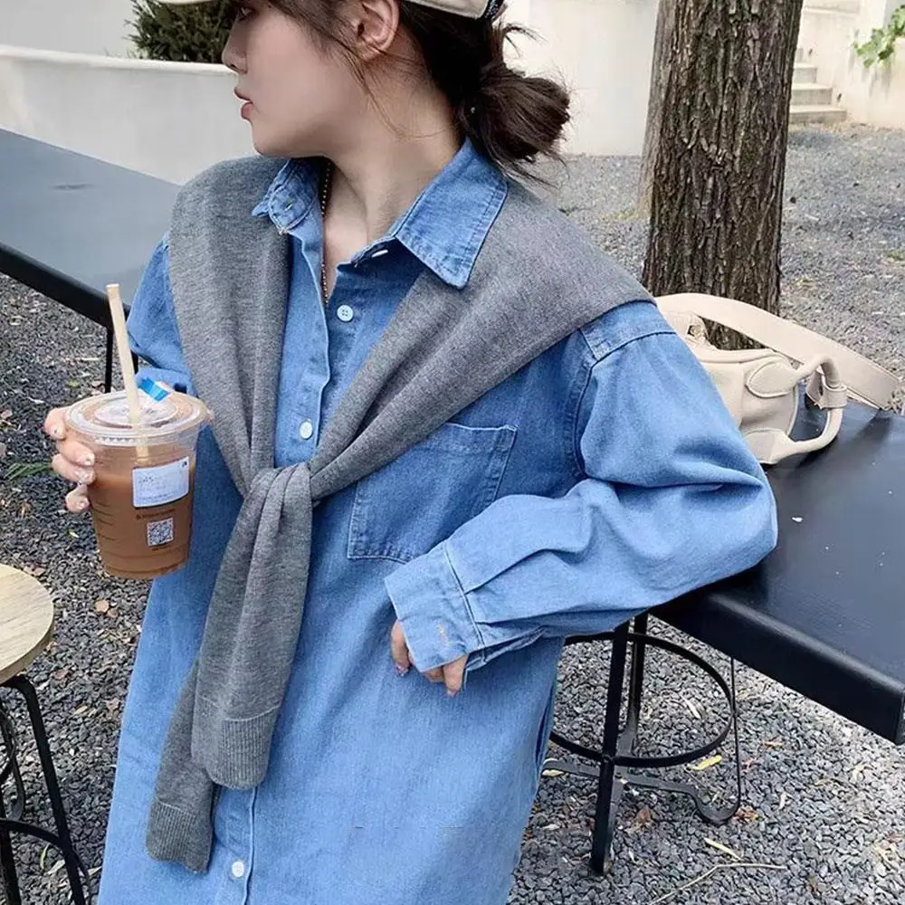 1 unidad de chal con tiras, camisa, bufanda, abrigo cálido, prendas de vestir exteriores para mujer, chal tejido, versátil, para invierno, habitación con aire acondicionado, bufanda de estilo fino