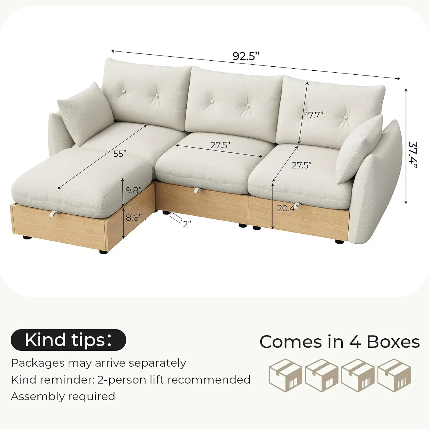 Thumbnail 2 - #13 Cheap Modular Sectional Sofas Worth Buying