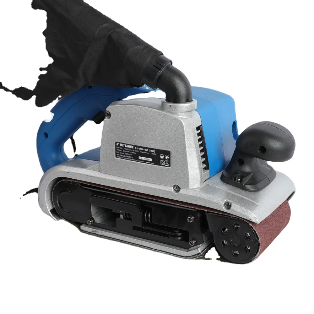 

Luxter Новое поступление 4 "1200 Вт LX-SM4-1200 электрический портативный ленточный шлифовальный станок для деревообработки, полировки дерева и металла, удаление ржавчины