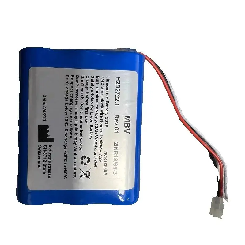 

H2B2722.1 Сменная литиевая батарея для MAS-100NT Air Sampler, длительный источник питания большой емкости