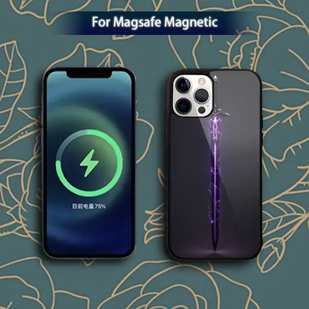 حافظة هاتف B-Beginning After E-End لهاتف iPhone 16,15,14,13,12,11,Pro,Max,Plus,Mini,Magsafe,حافظة شحن لاسلكية مغناطيسية