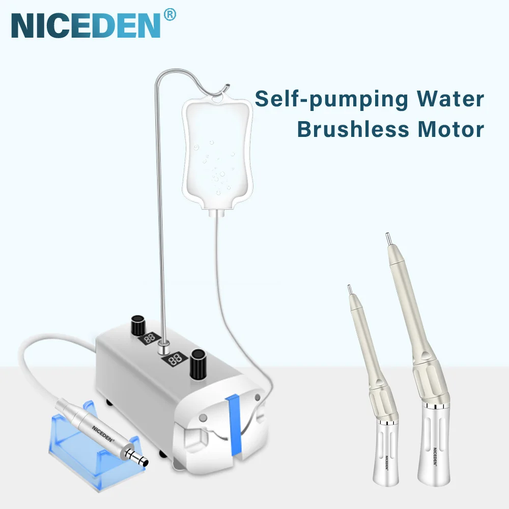 

Dental Self-water Pumping Irrigation Water Brushless Motor E-type Surgery Instrument Non-optic Implant Handpiece Kits