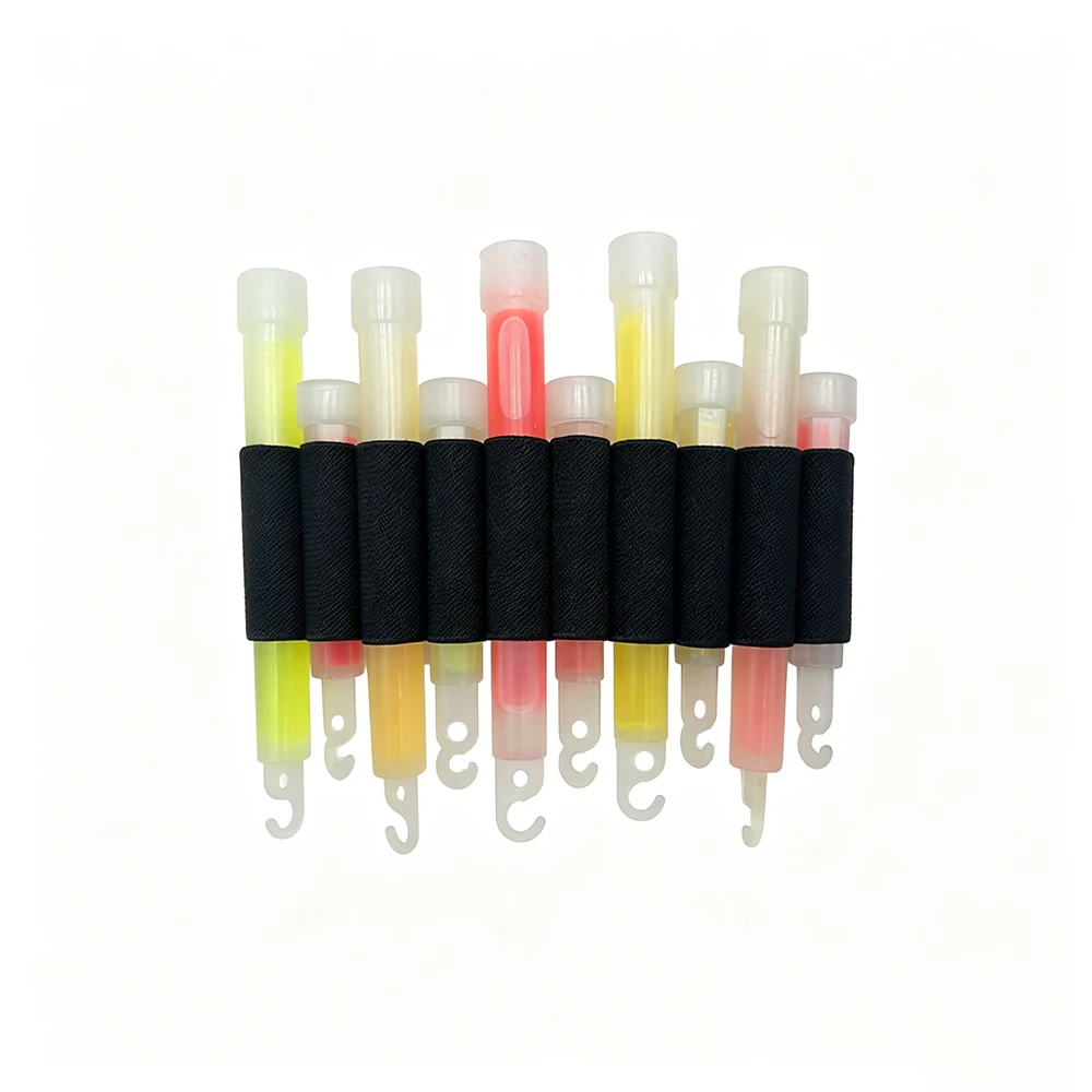 Taktische EDC Elastische Zubehörtasche mit Klettverschluss für Werkzeuge, Stifte, Leuchtstäbe für Rucksäcke, Taktische Westen und EDC-Taschen – Detail 1