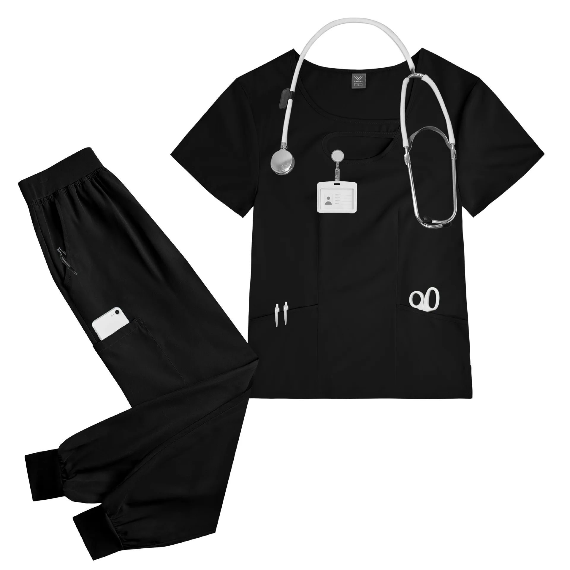 Surgical Handwashing Children's Care Dental Doctor Nurse Operating Room Isolation Beauty Gown For Women