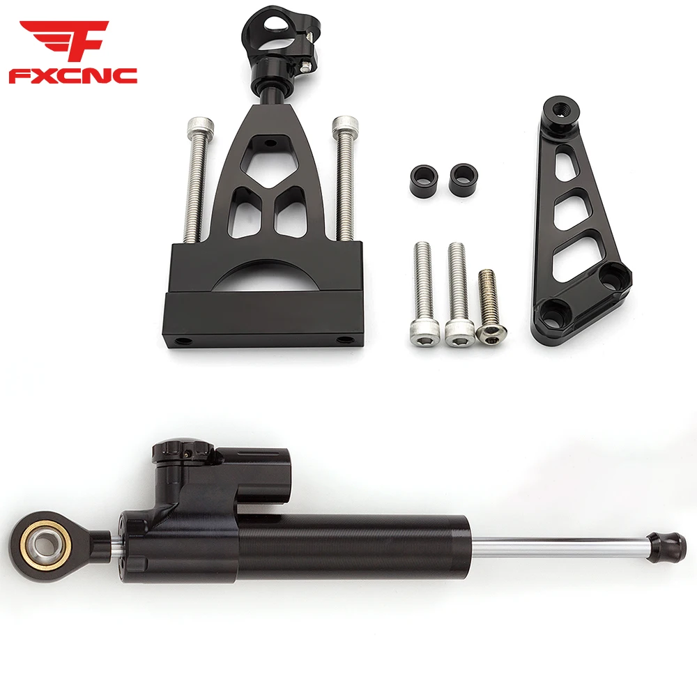 

For Honda CB400 VTEC CB400SF 1999-2015 Motorcycle Stabilizer Steering Damper Clamp Mounting Bracket Support Kit Steering Damper