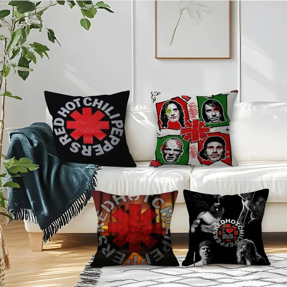 R-Red Hot C-Chili Peppers-S   Pillowcase toon Gift Cushion Cover Bedroom Home Sofa Chair Seat Decor pillow case