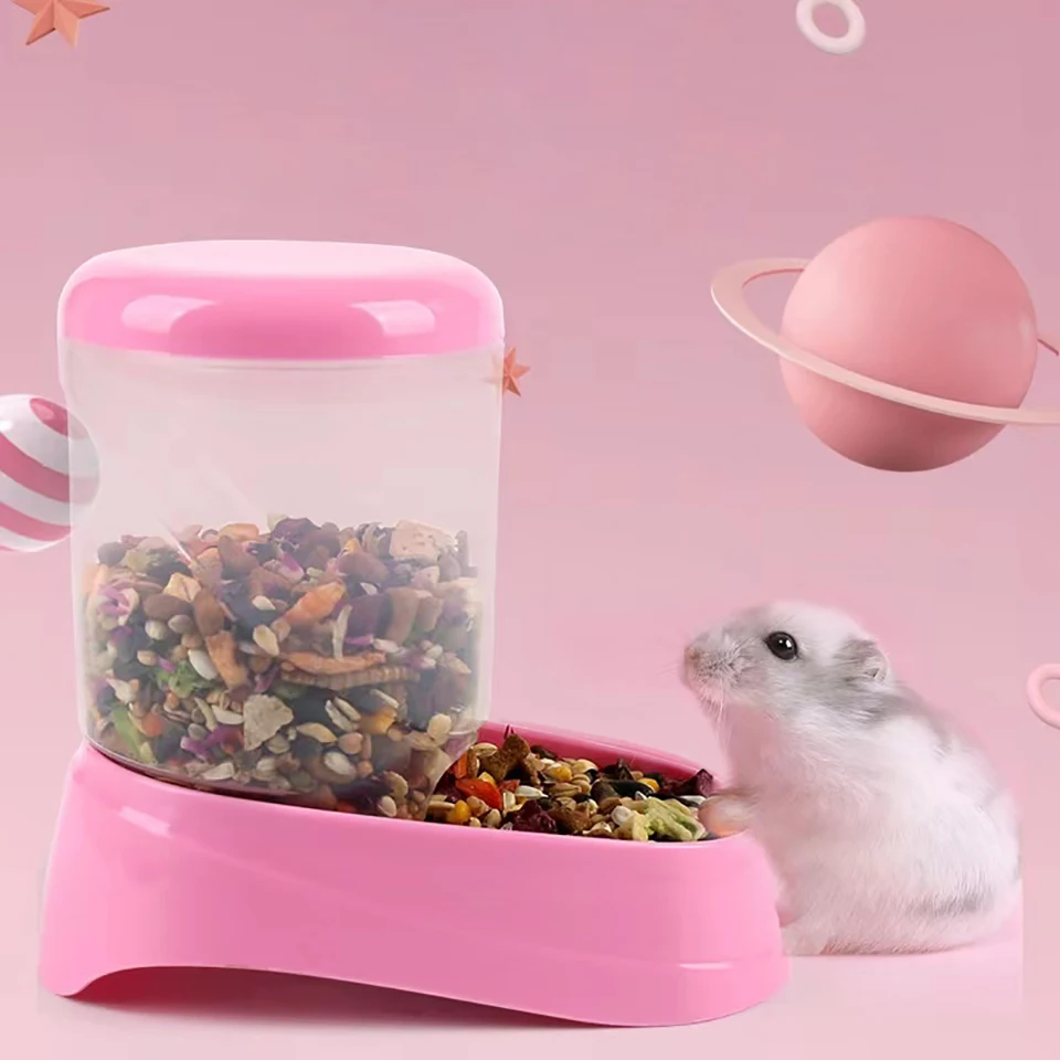 Hamster Automatic Feeder Small Hamster Guinea Pig Supplies Golden Bear Rabbit Squirrel Rabbit Bird Food Basin