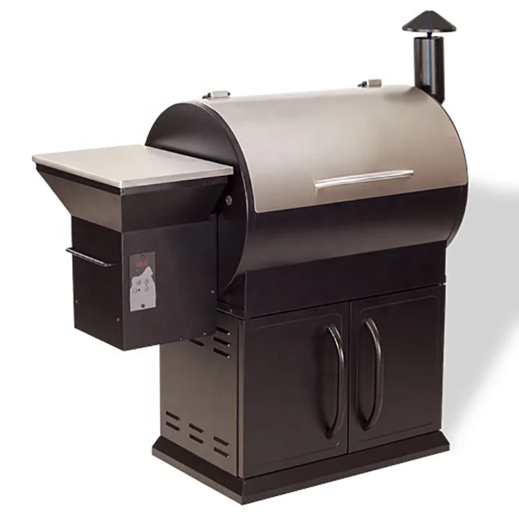 

Backyard Charcoal BBQ Offset Smoke Grill BBQ Roller