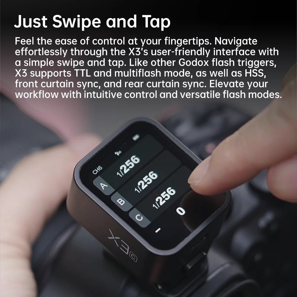 ชุดควบคุมแฟลชไร้สาย Godox X3 T - Wireless Flash Trigger 2.4G บทวิจารณ์และราคา