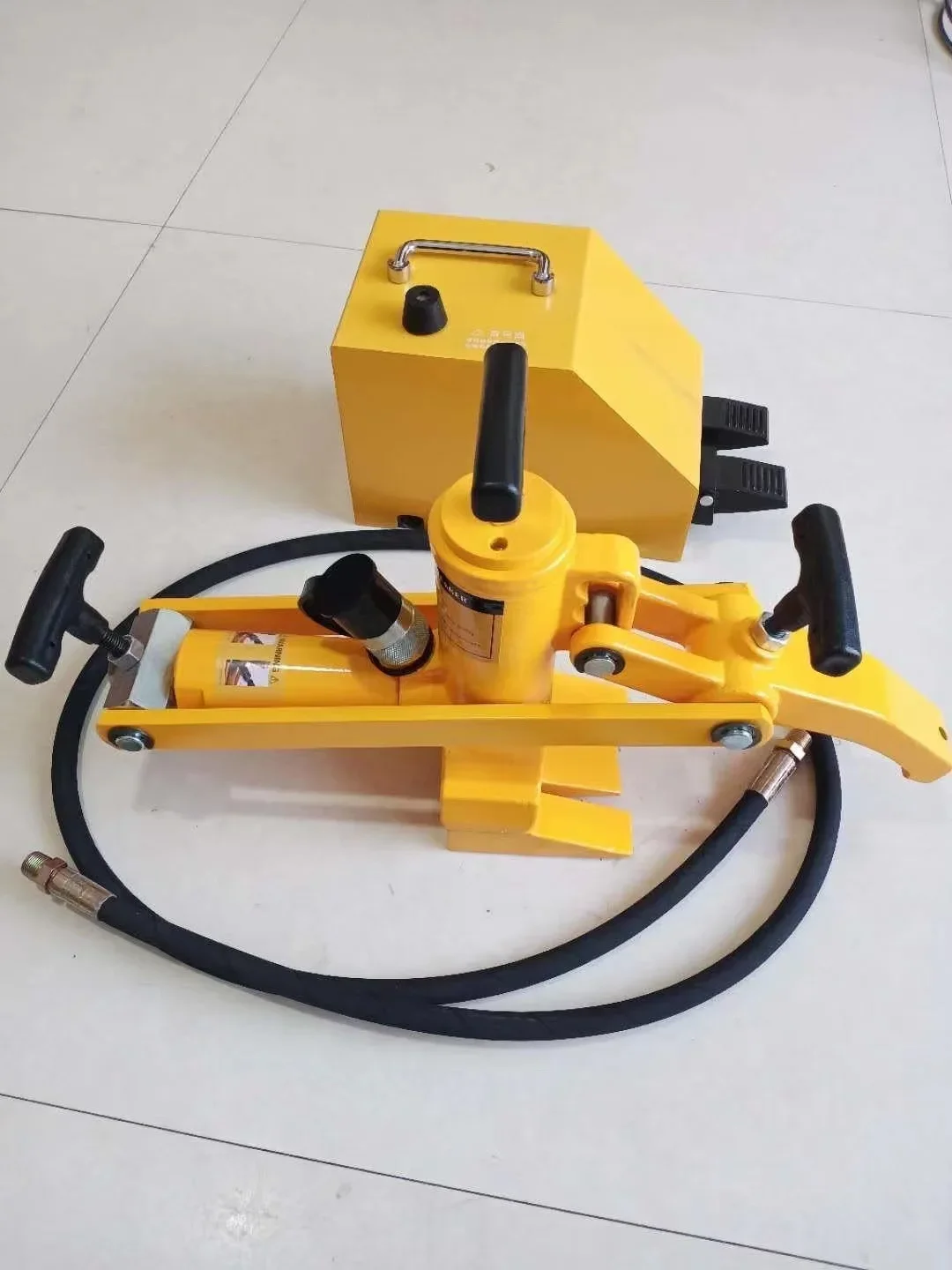 750bar / 10000PSI Car Tire Hydraulic Repair Changer Bead Breaker Tool Kit with Foot Pump Suitable for All Kinds of Tires