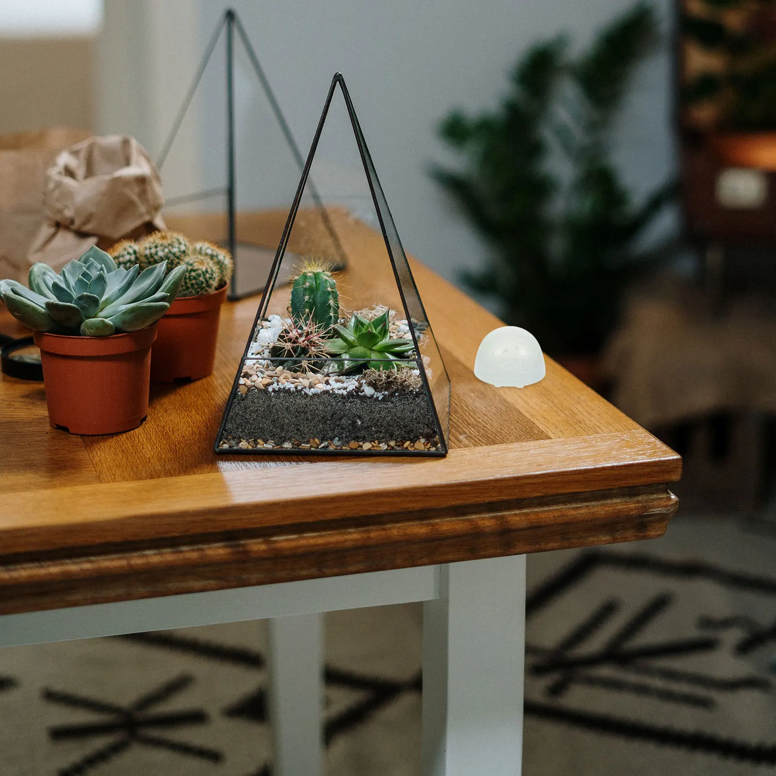 

4pcs Artificial Resin Sculpture Home Model Decor Landscape Simulate Craft Micro Table Landscape Ornament