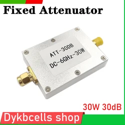 DC-6000Mhz 30W 30dB RF attenuator SMA Fixed attenuator FOR Ham Radio RF Amplifier power meter spectrum analyzer