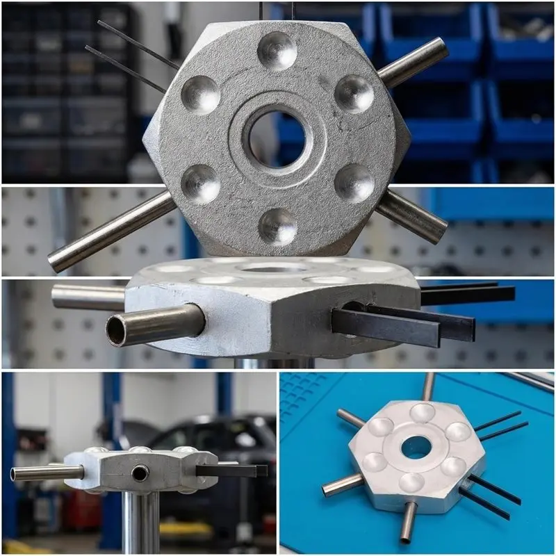 Pin Remover For Automotive ECU Wire Harness- 6-Pin Terminal Extraction Tool For Deutsch DT/DTP Molex Delphi AMP Connectors
